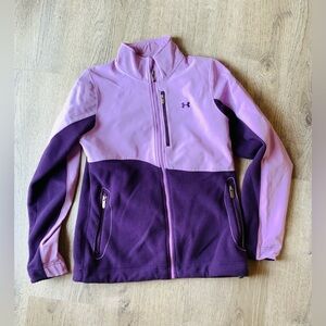 Under Armour Two-Tone Purple Jacket Women's Medium